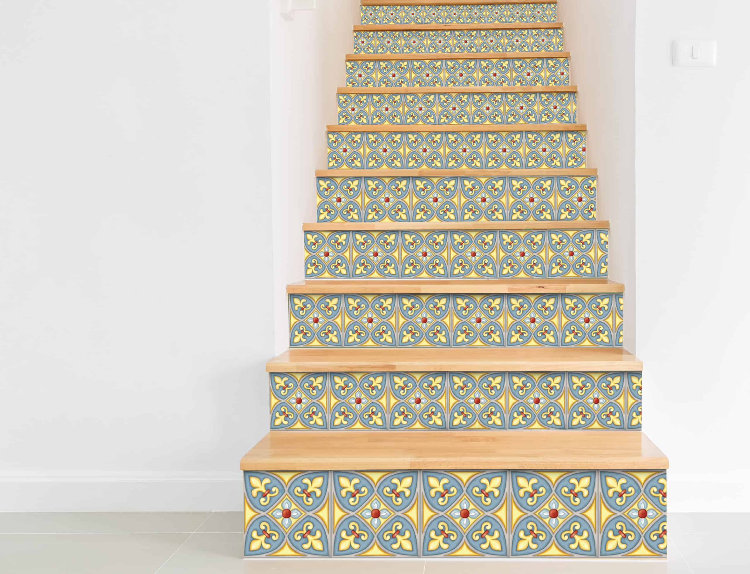 Traditional Spanish Tile transfers Stickers Vintage Victorian Moroccan Mosaic - spanish 6 Traditional Spanish Tile transfers Stickers Vintage Victorian Moroccan Mosaic - spanish 6