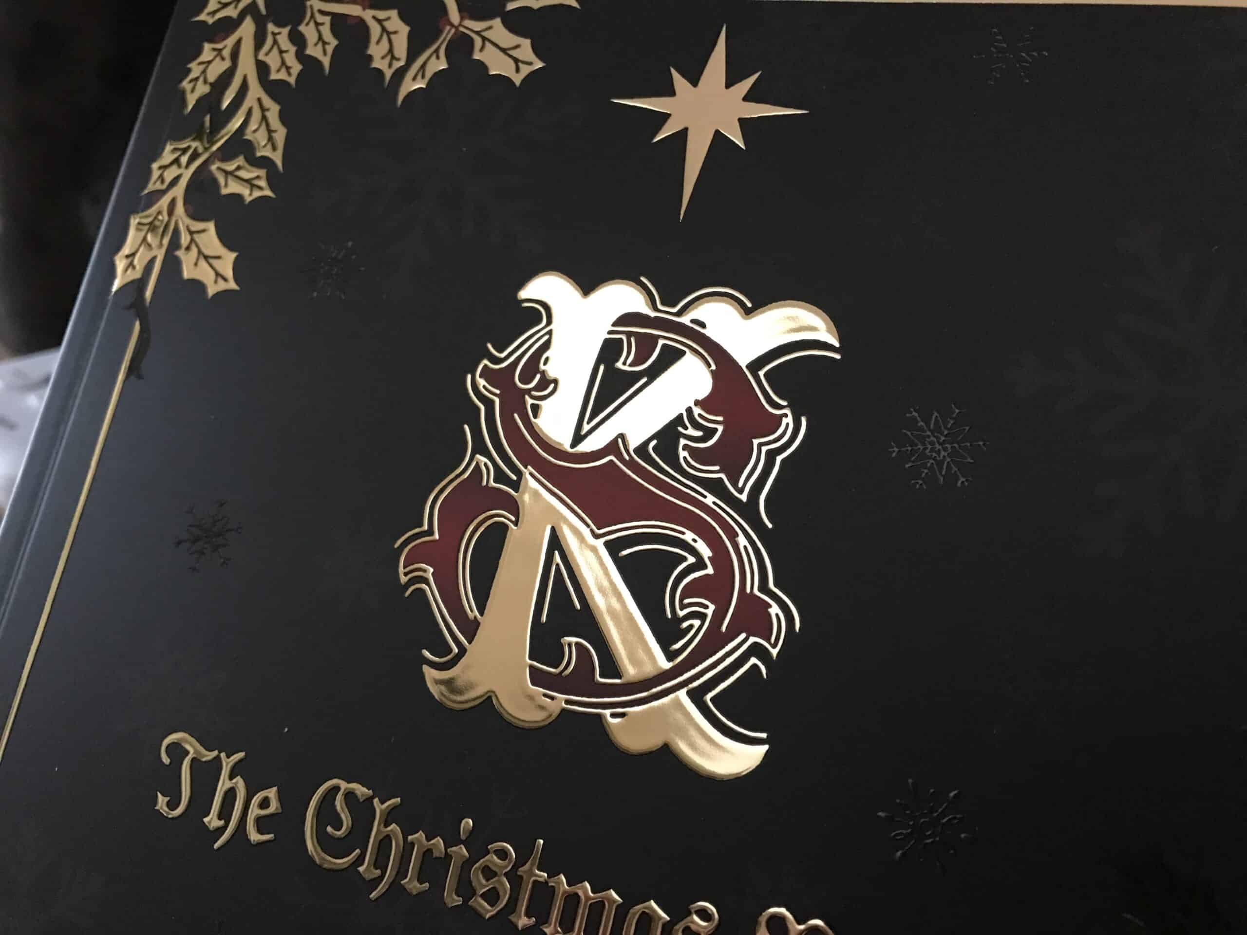 Beautiful softback luxury gold foil krampus book Beautiful softback luxury gold foil krampus book